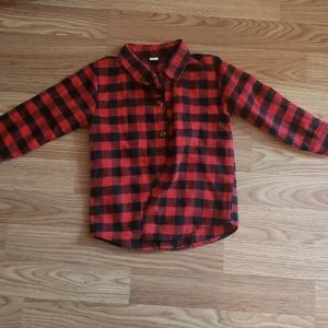 Plaid boy shirt